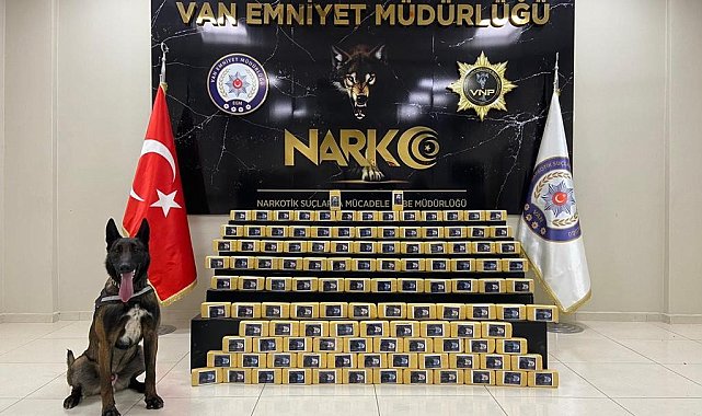 Van'da 67 kilogram eroin ele geçirildi
