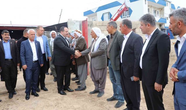 Viranşehir&#039;de husumetli iki aile barıştırıldı