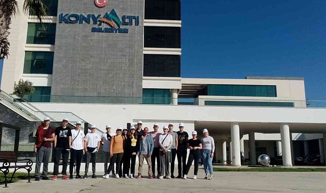 Yabancı öğrencilerin staj tercihi Konyaaltı Belediyesi