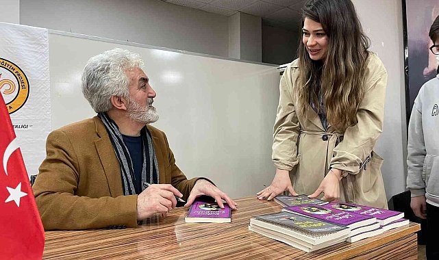 Yazar Ömer Sevinçgül öğrencilerle buluştu