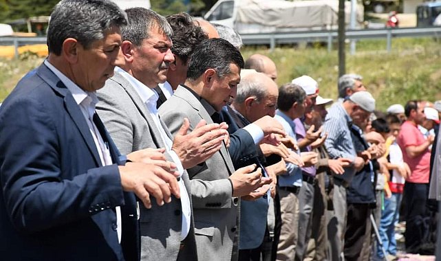 Yenikent beldesinde yağmur ve şükür duası