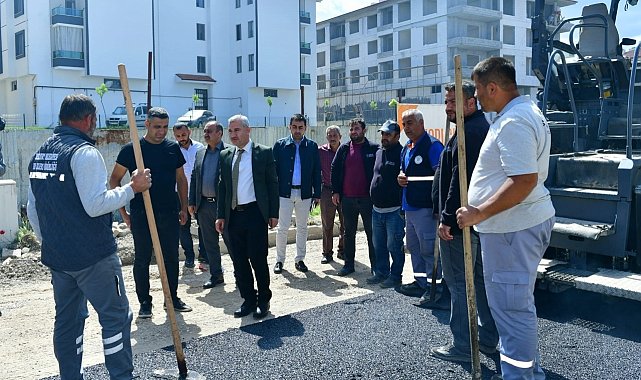 Yeşilyurt&#039;ta yollar yenileniyor