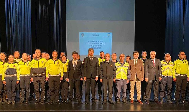Yılın trafikçileri başarı belgelerini aldı