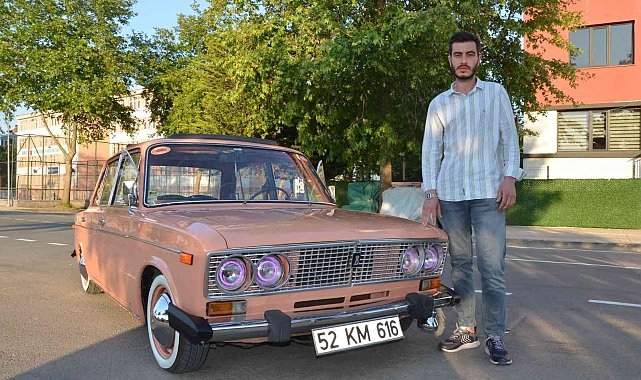 Yıpranmış halde satın aldığı araca 90 bin TL'lik restorasyon yaptı: Görenler hayretle bakıyor