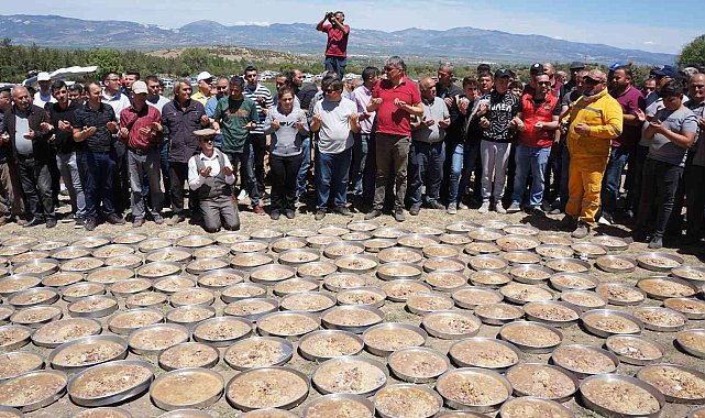 Yörükler bolluk ve bereket için kurbanlar kesti