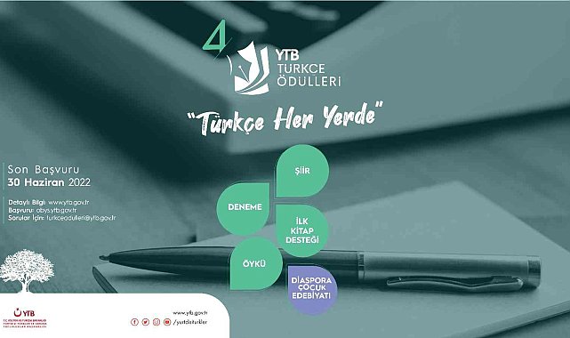YTB'den yurt dışındaki vatandaşlara yönelik "YTB Türkçe Ödülleri" yarışması