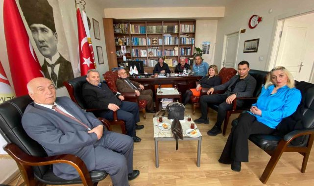 Zonguldak'ta gazeteciler bayramlaştı