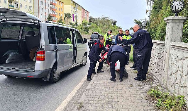 Zonguldak'ta trafik kazası: 1 yaralı