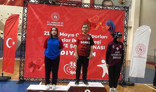 Zonguldaklı sporcu Türkiye 2.'si oldu