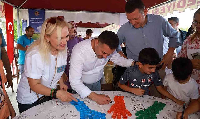 11. Alanya Çevre Festivali renkli görüntülere sahne oldu