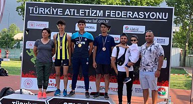 1308 Osmaneli Belediyespor'da yetişen sporcu Türkiye şampiyonu oldu