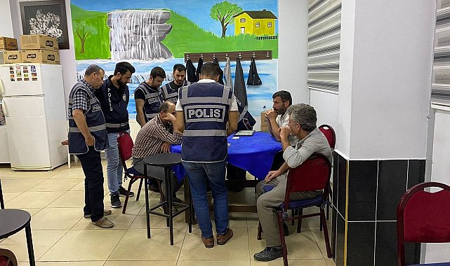150 polis ve jandarmayla 'Huzur İnegöl' uygulaması
