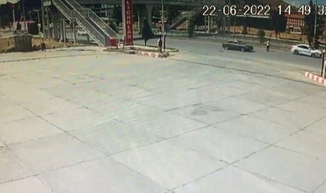 18 yaşındaki genç kızın öldüğü kaza kamerada