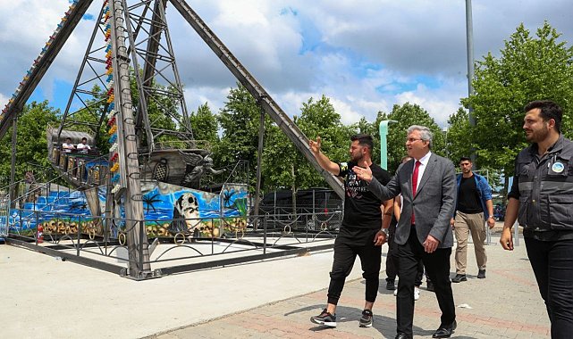 23 oyun grubunun bulunduğu yeni lunapark kapılarını açtı