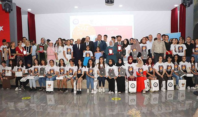 &#039;Söz uçar yazı kalır&#039; projesinin ödül töreni yapıldı