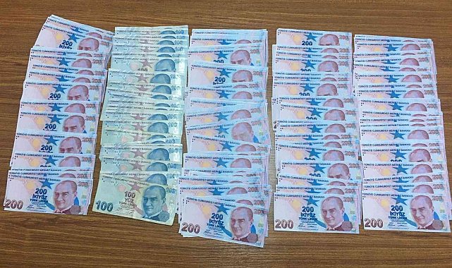47 bin lira sahte parayla yakalanan şüpheli gözaltına alındı