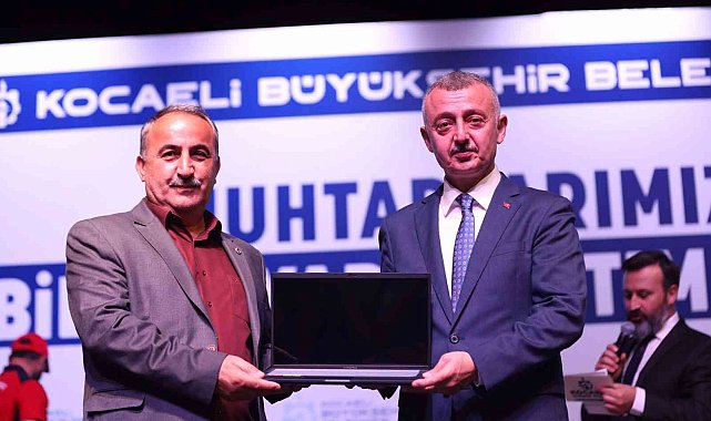 472 muhtar bilgisayarlarına kavuştu