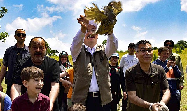 475 kınalı keklik doğaya salındı