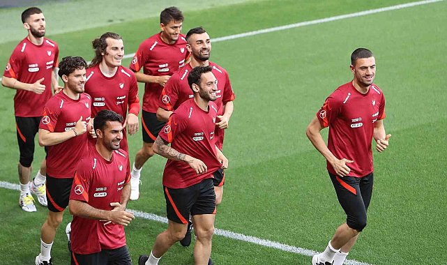 A Milli Futbol Takımı, Litvanya maçının hazırlıklarına başladı