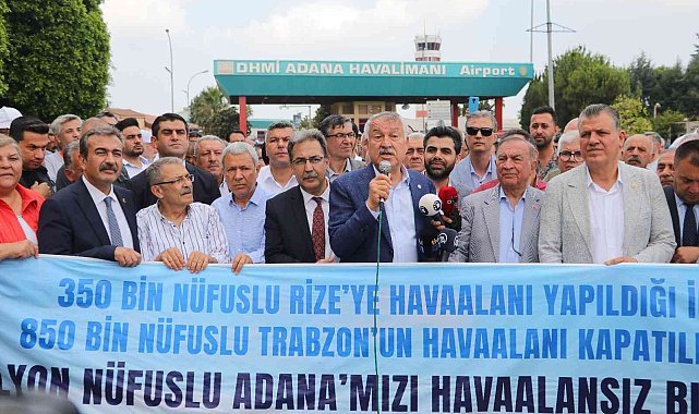 Adana Havalimanı kapatılmasın çağrısı