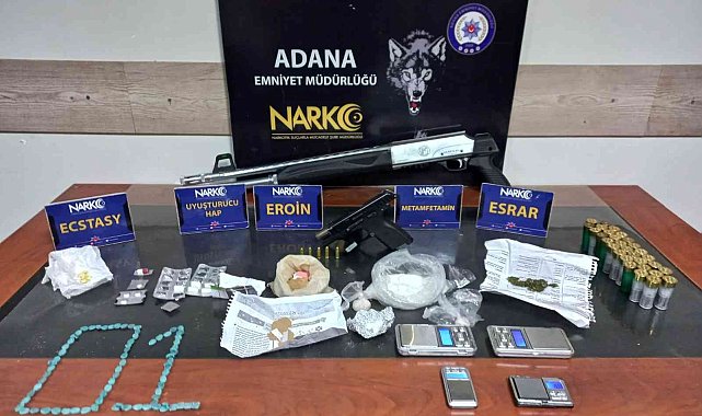 Adana'da uyuşturucu operasyonu: 4 tutuklama