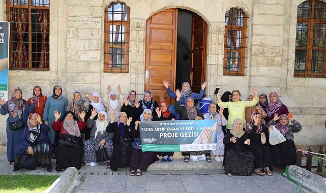 Adıyaman'da 65 yaş üstü kadınlara gezi etkinliği