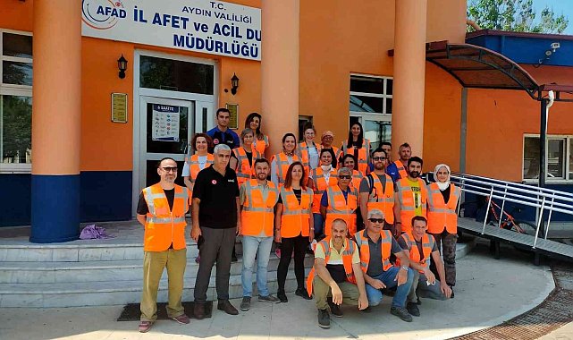 ADÜ Arama Kurtarma Ekibi üyeleri akreditasyon eğitimlerini tamamladı