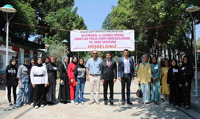 ADÜ Rektörü Aldemir sergi açılışına katıldı