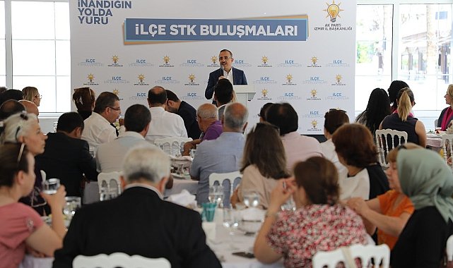 AK Parti İzmir, sivil toplum kuruluşu buluşmalarını Karşıyaka'dan başlattı