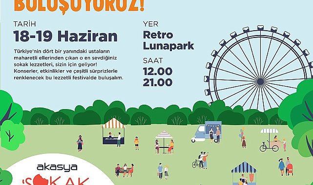Akasya Sokak Lezzetleri Festivali başlıyor