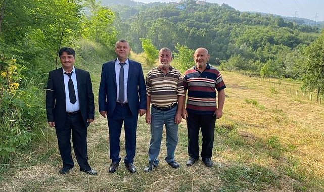 Akyamaç Köyünün muhtarını Engin Makaracı oldu