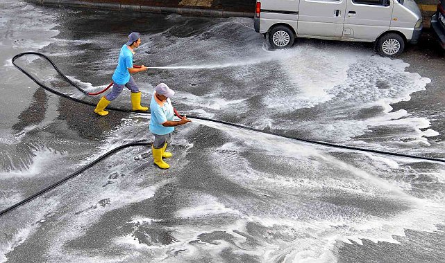 Alanya sanayi bölgesi temizlendi