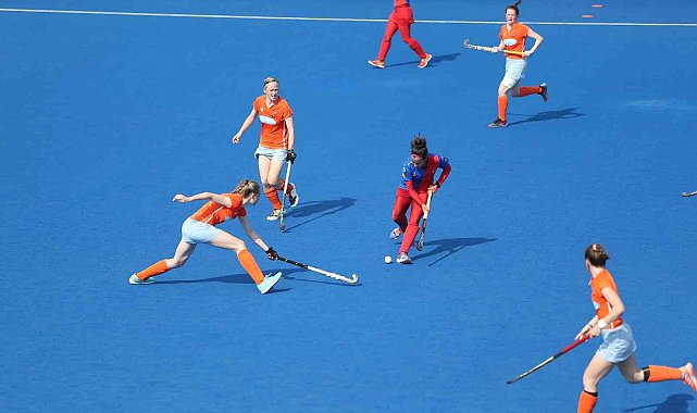 Alanya'da Avrupa Kadınlar Açık Kulüpler Hokey Şampiyonası yapıldı