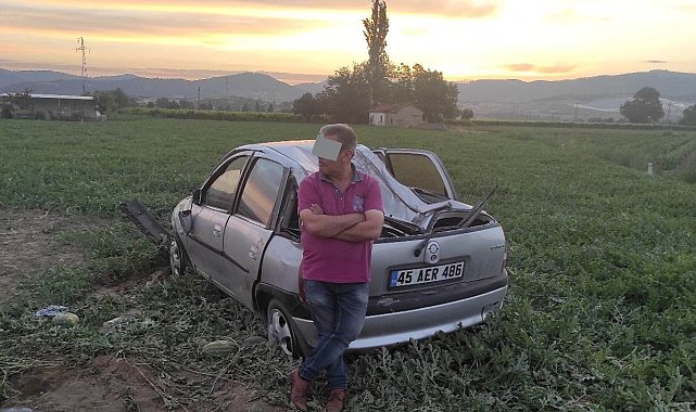 Alkolün etkisiyle direksiyon hakimiyetini kaybetti