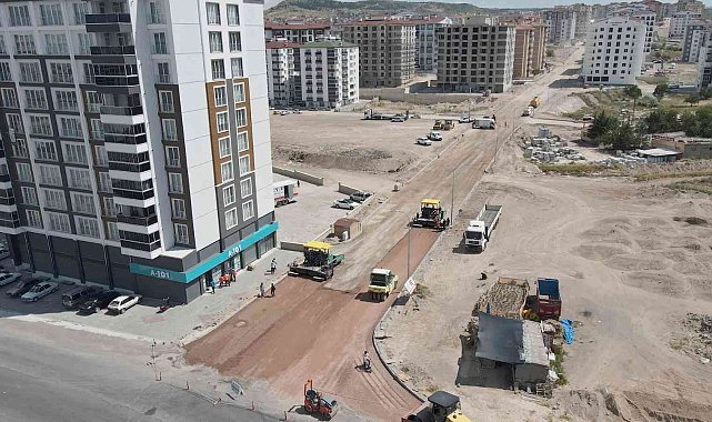 Alt yapı çalışması tamamlanan caddelerde Pmt Serimi başladı