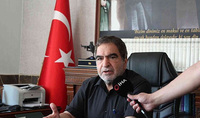 Anız yangınına minareden anonslu önlem