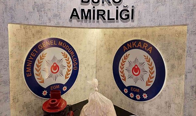 Ankara'da 6 kilo 220 gram eroin ele geçirildi
