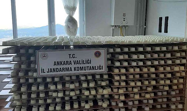 Ankara'da izinsiz temizlik maddesi üreten şahıs yakalandı