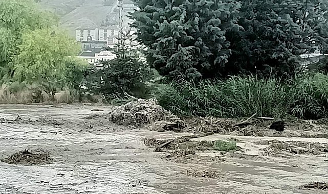 Ankara'da sağanak köylere ulaşımı engelledi