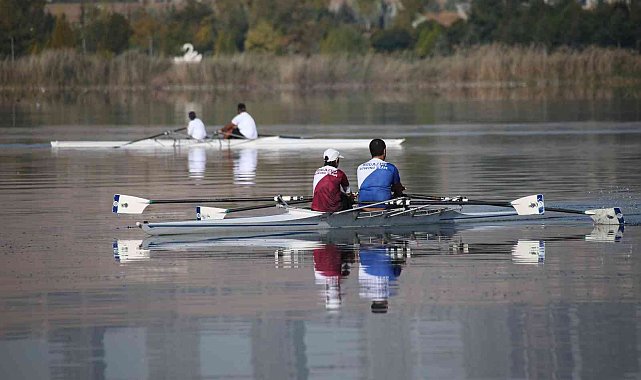 Ankara'ya deniz geliyor, kürekler Gölbaşı'nda çekiliyor