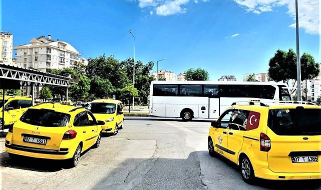 Antalya&#039;da taksimetre ücretlerine ortalama yüzde 25 zam
