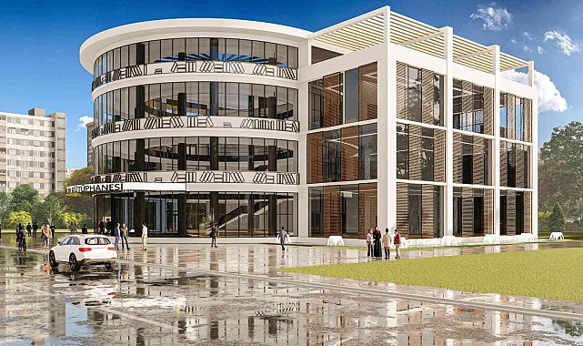 Antalya&#039;nın en büyük kütüphanesinin temeli Kepez&#039;de atıldı