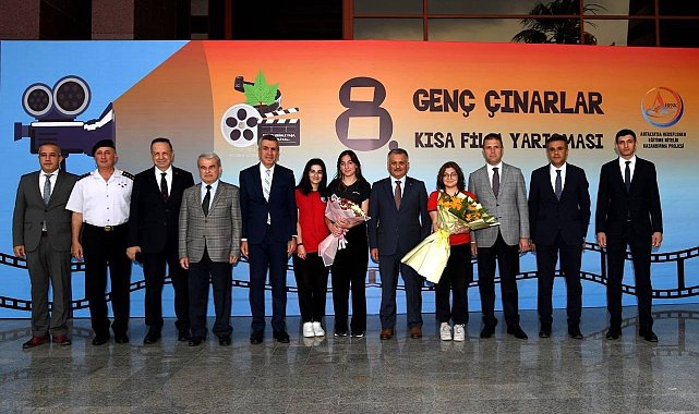 Antalya'nın genç çınarları ödüllendirildi