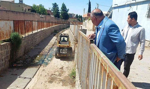 Antep Deresinde temizlik çalışması başlatıldı