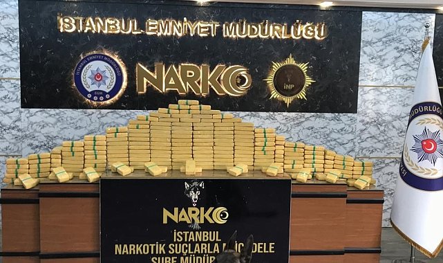 Aracın lastiği sökülerek zulalanan 121 kilogram uyuşturucu böyle ele geçirildi
