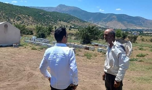 Arıcılara ekipman desteği