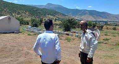 Arıcılara ekipman desteği