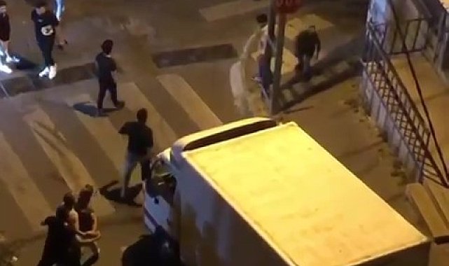 Ataşehir&#039;de bıçaklı maganda mahalleliyi ayağa kaldırdı