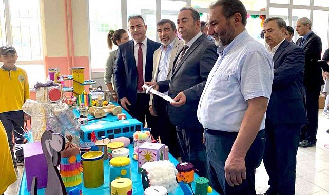 Atık malzemeleri geri dönüştürdüler