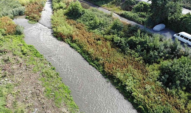 Atıksu Arıtma Tesisinin sularının arıtılmadan Riva Deresine bırakıldığı iddia edildi